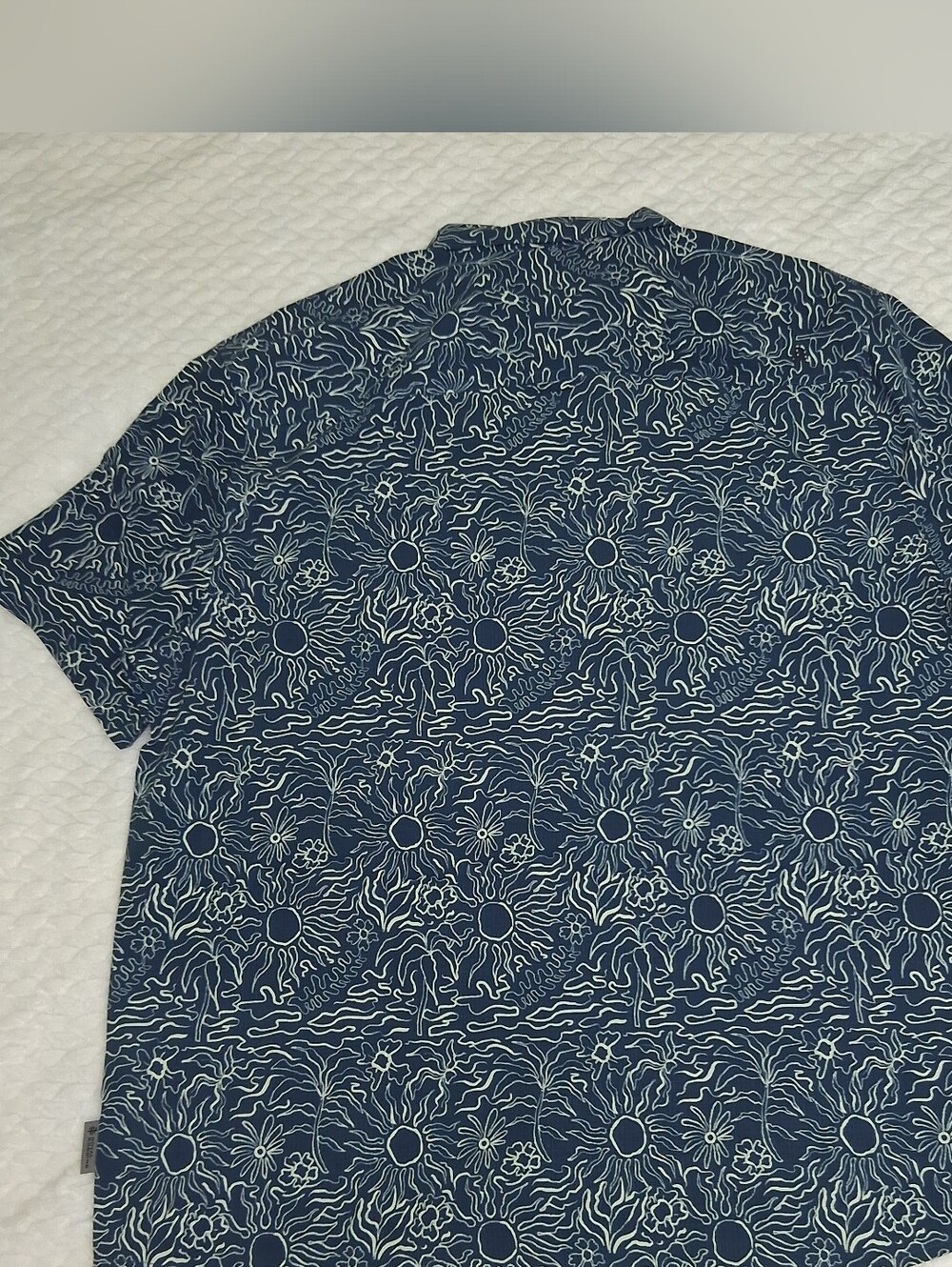 Royal Robbins Men's Salathe Sun Shirt Short Sleeve Button Down Orion Blue XL - Picture 5 of 6